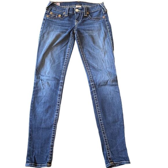 True Religion skinny jeans size 26 - Picture 1 of 8